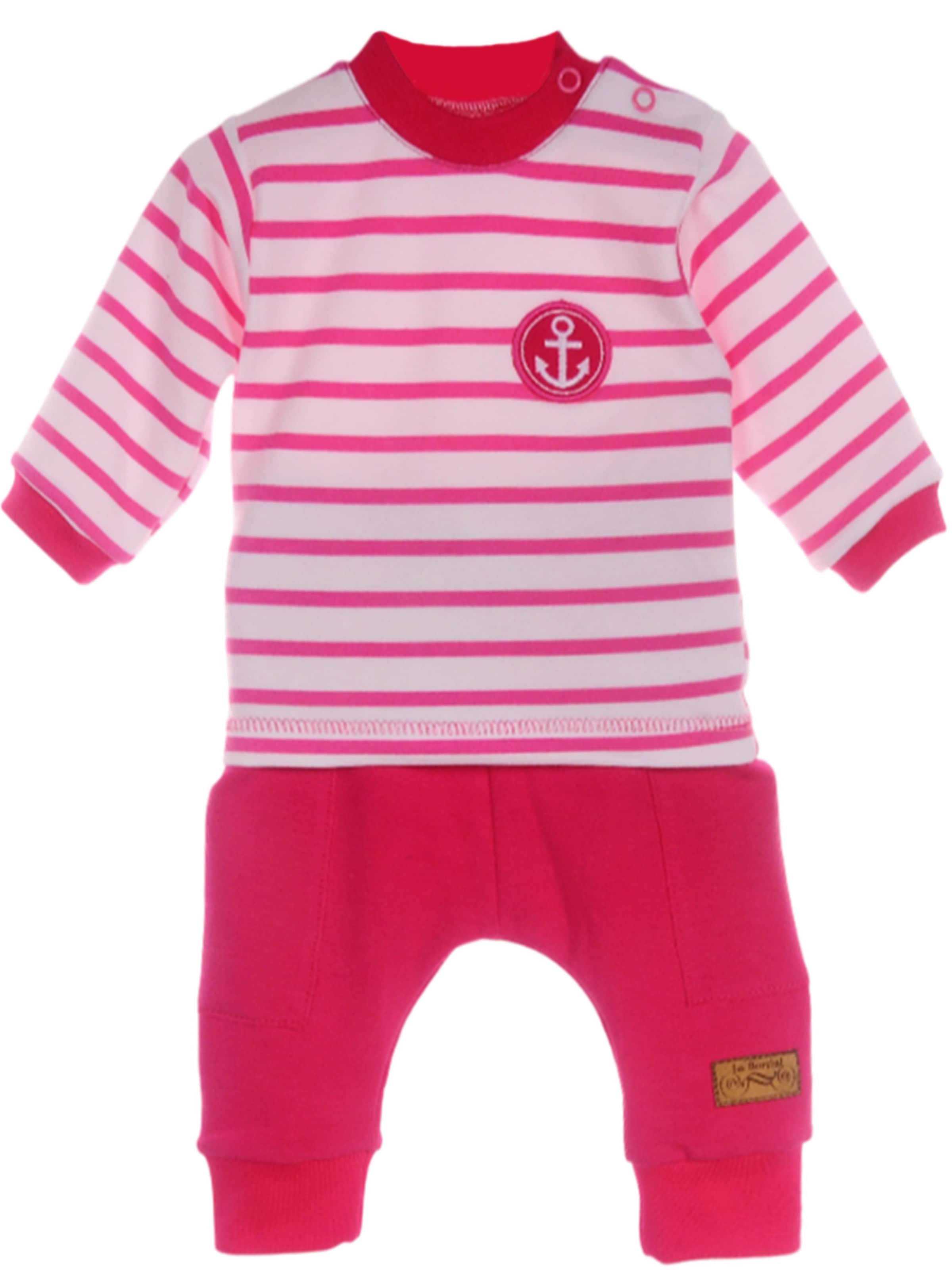 La Bortini Set in Pink: Vorderseite