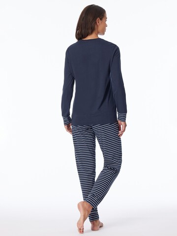 uncover by SCHIESSER Pyjama ' UNCOVER Nightwear ' in Blauw