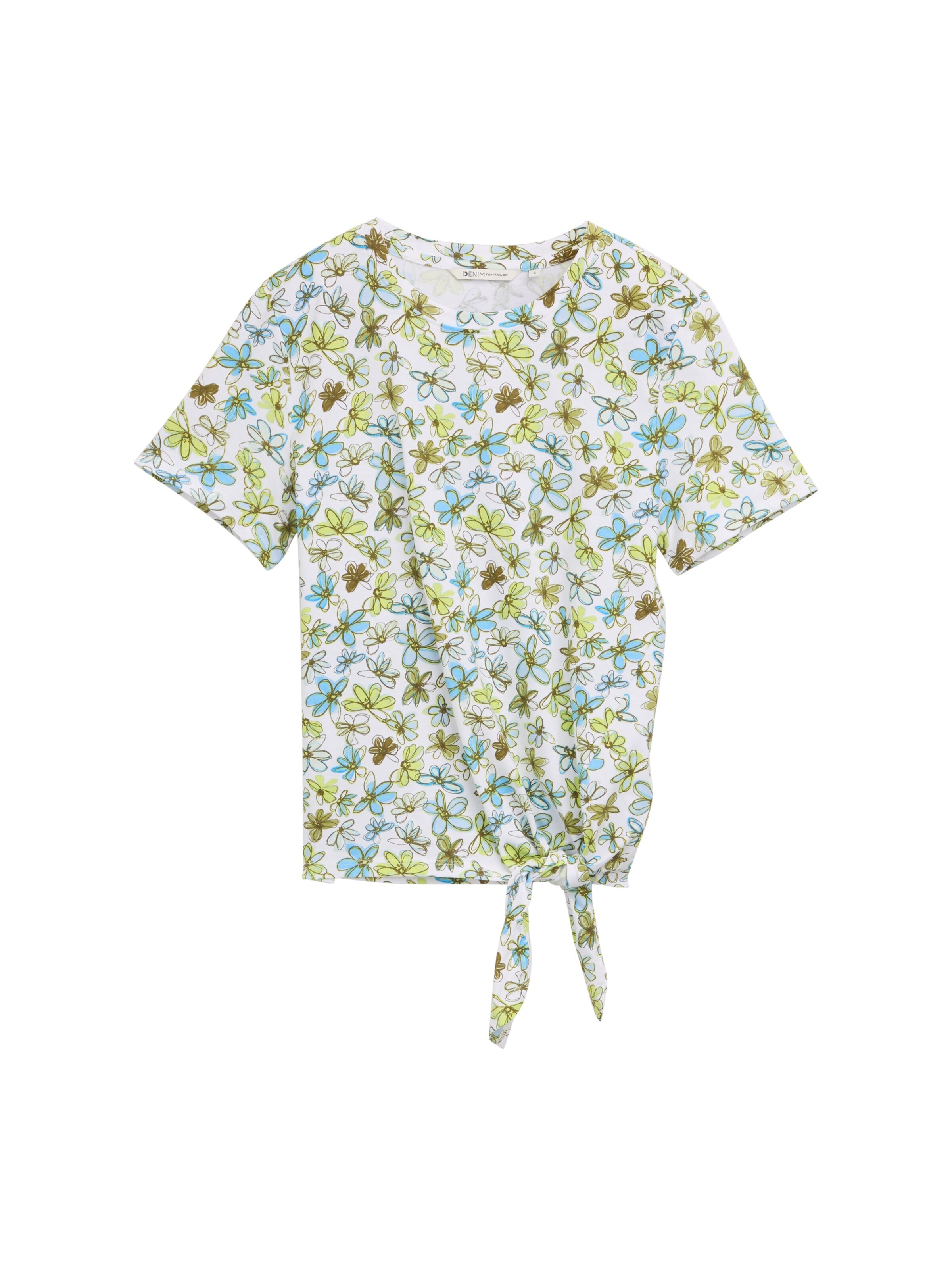 TOM TAILOR DENIM Shirt in White: front