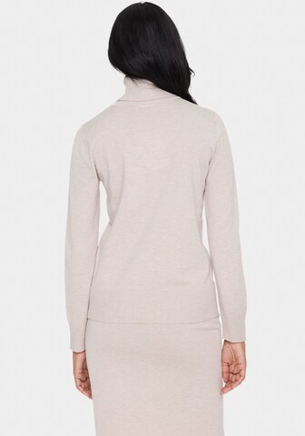 SAINT TROPEZ Pullover in Beige