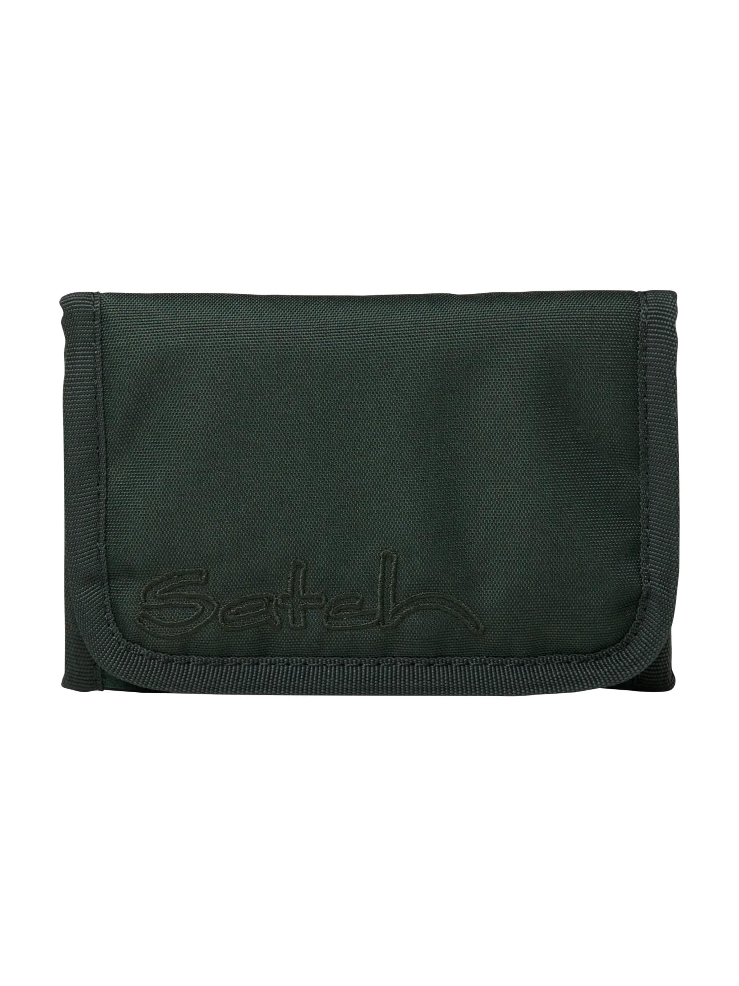 Satch Wallet 'Portemonnaie Geldbeutel' in Green: front