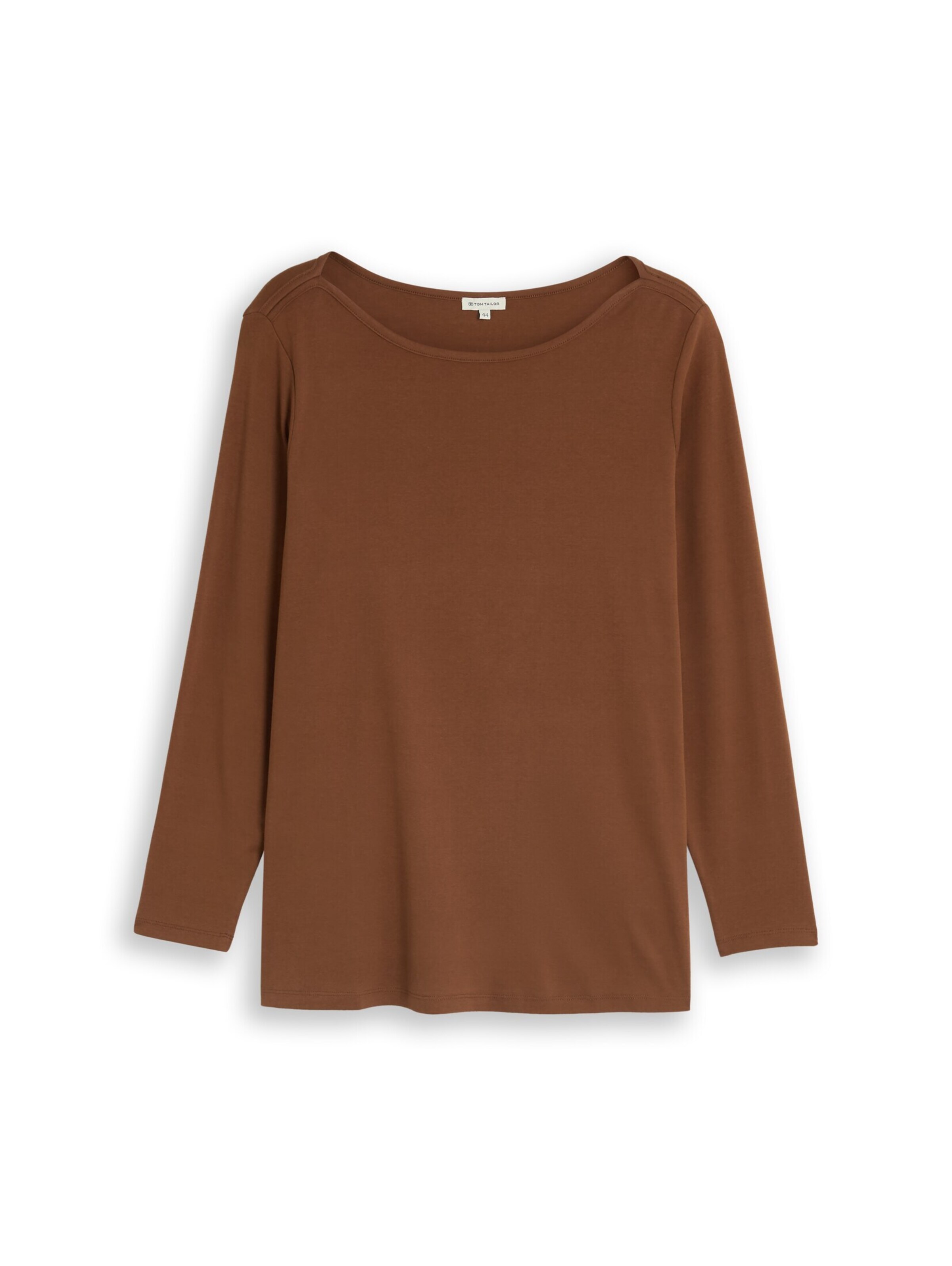 Tom Tailor Women + Shirt in Brown: front