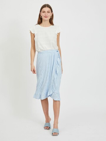 VILA Skirt 'Tawa' in Blue