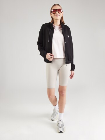 GUESS - Casaco em moletão 'Cecilia' em preto