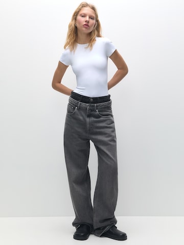 Shirtbody Pull&Bear en blanc