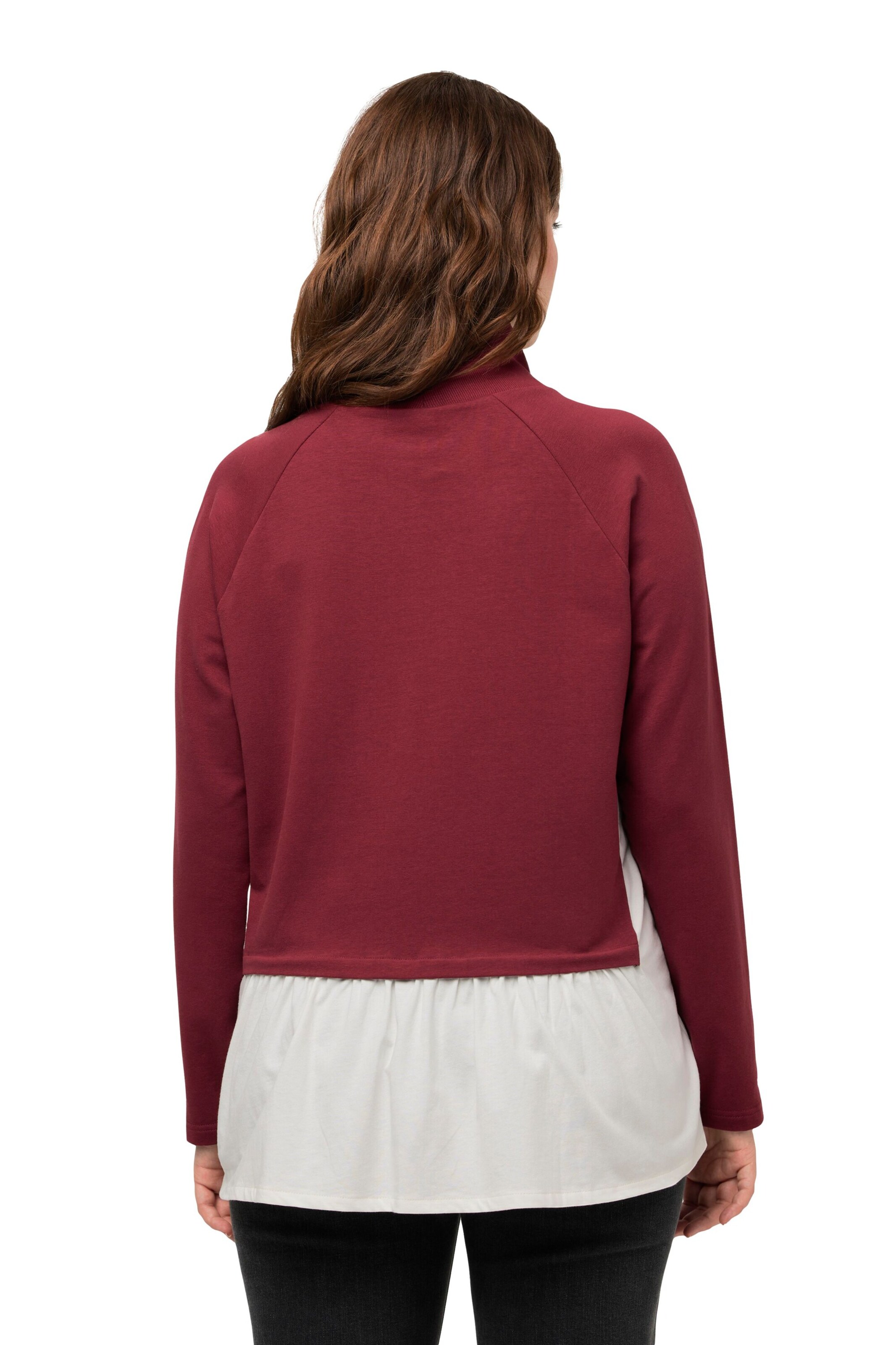 T-shirt Ulla Popken en rouge