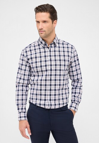 ETERNA Regular fit Business shirt in Blue: front