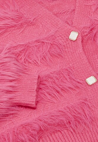 caspio Knit Cardigan in Pink