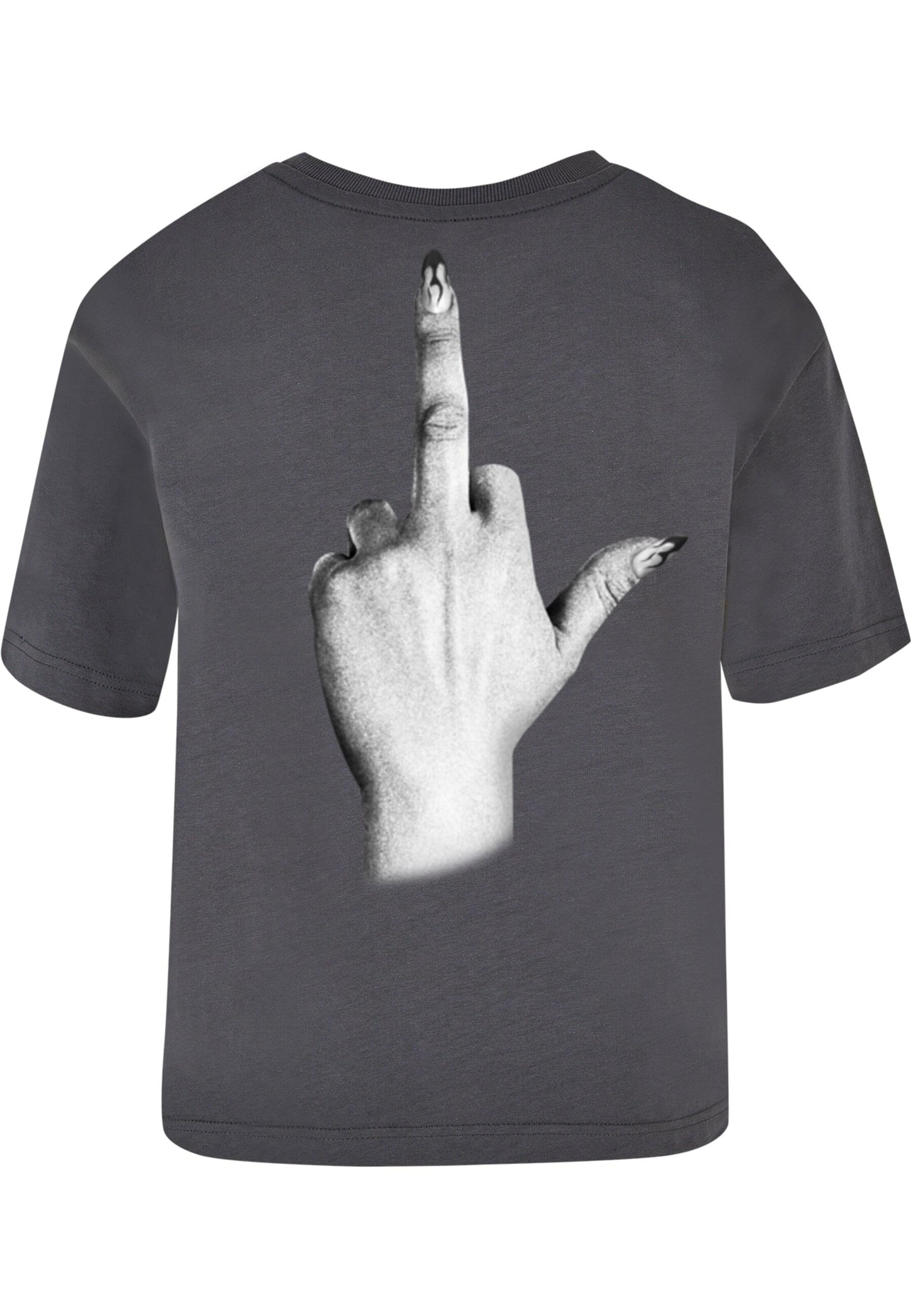 Maglietta 'I Don't Give A F' di Mister Tee in nero