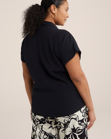WE Fashion Bluse i sort