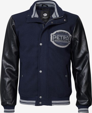 Petrol Industries Between-Season Jacket 'Newton' in Blue: front