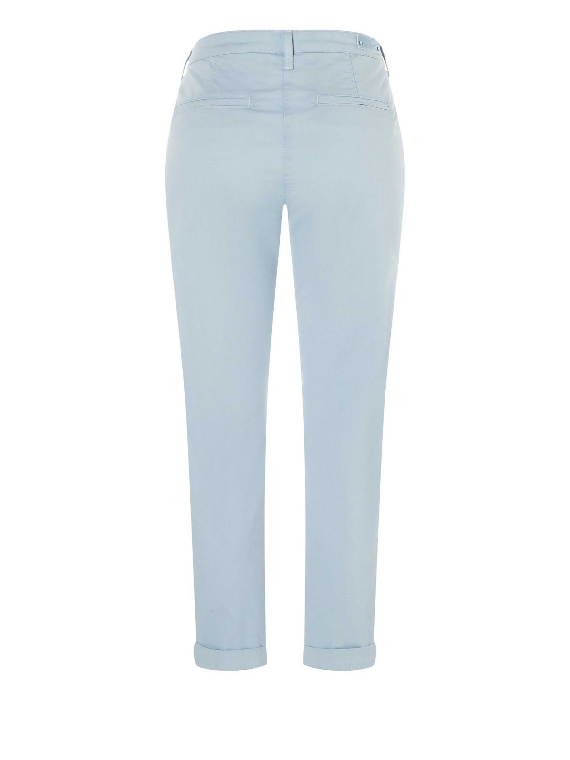 MAC Slimfit Chinohose 'MAC CHINO ice blue PPT'‌‌‌‌‌‌‌‌‌ in Blau