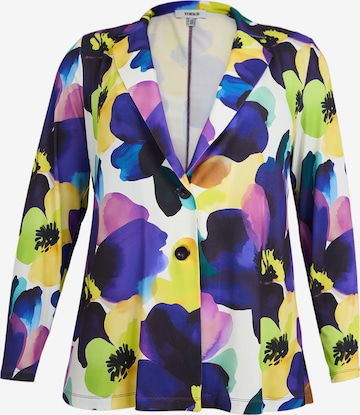 YOEK Blazer in Purple: front