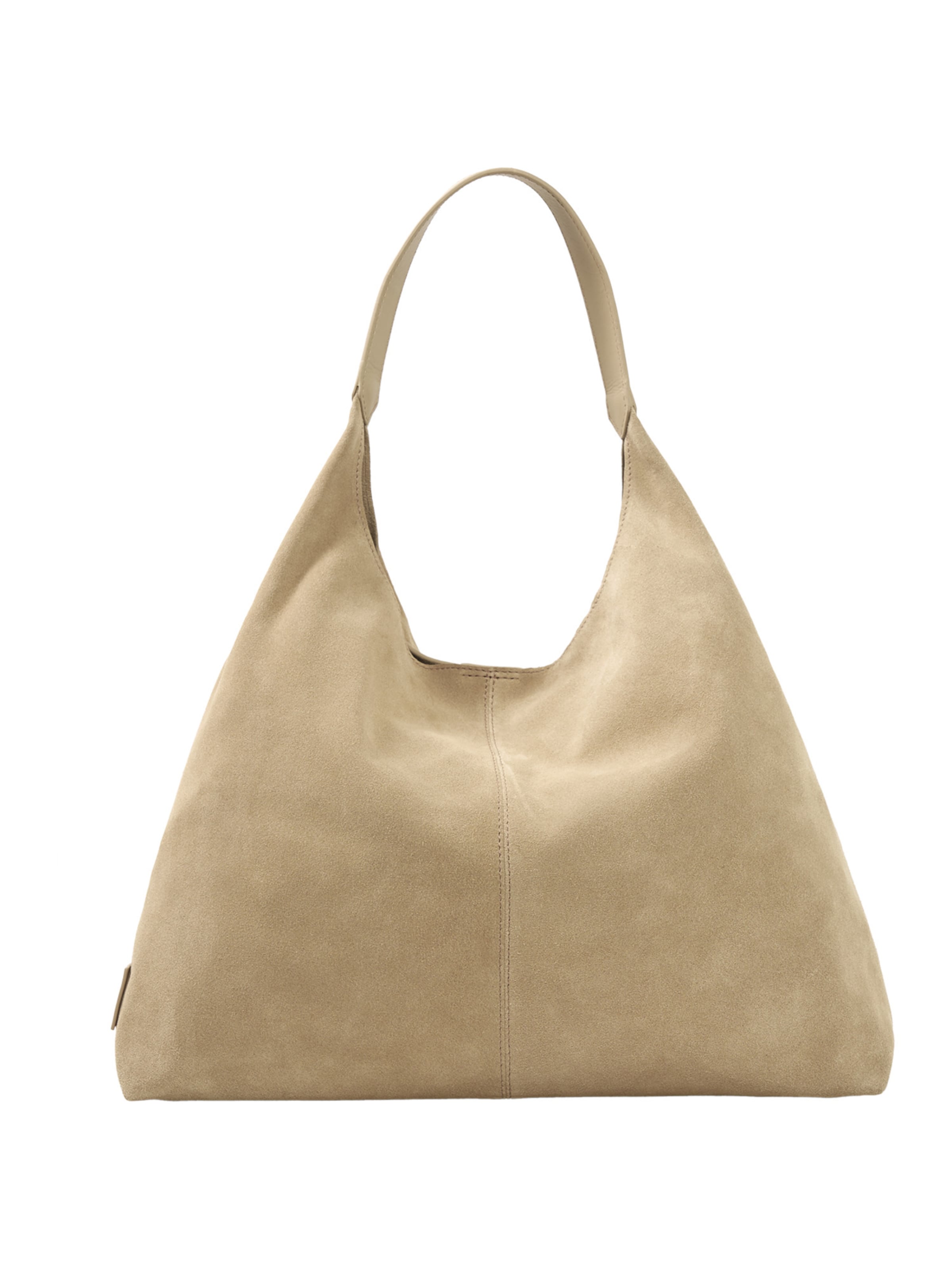 BOGNER Schultertasche in Beige: Vorderseite