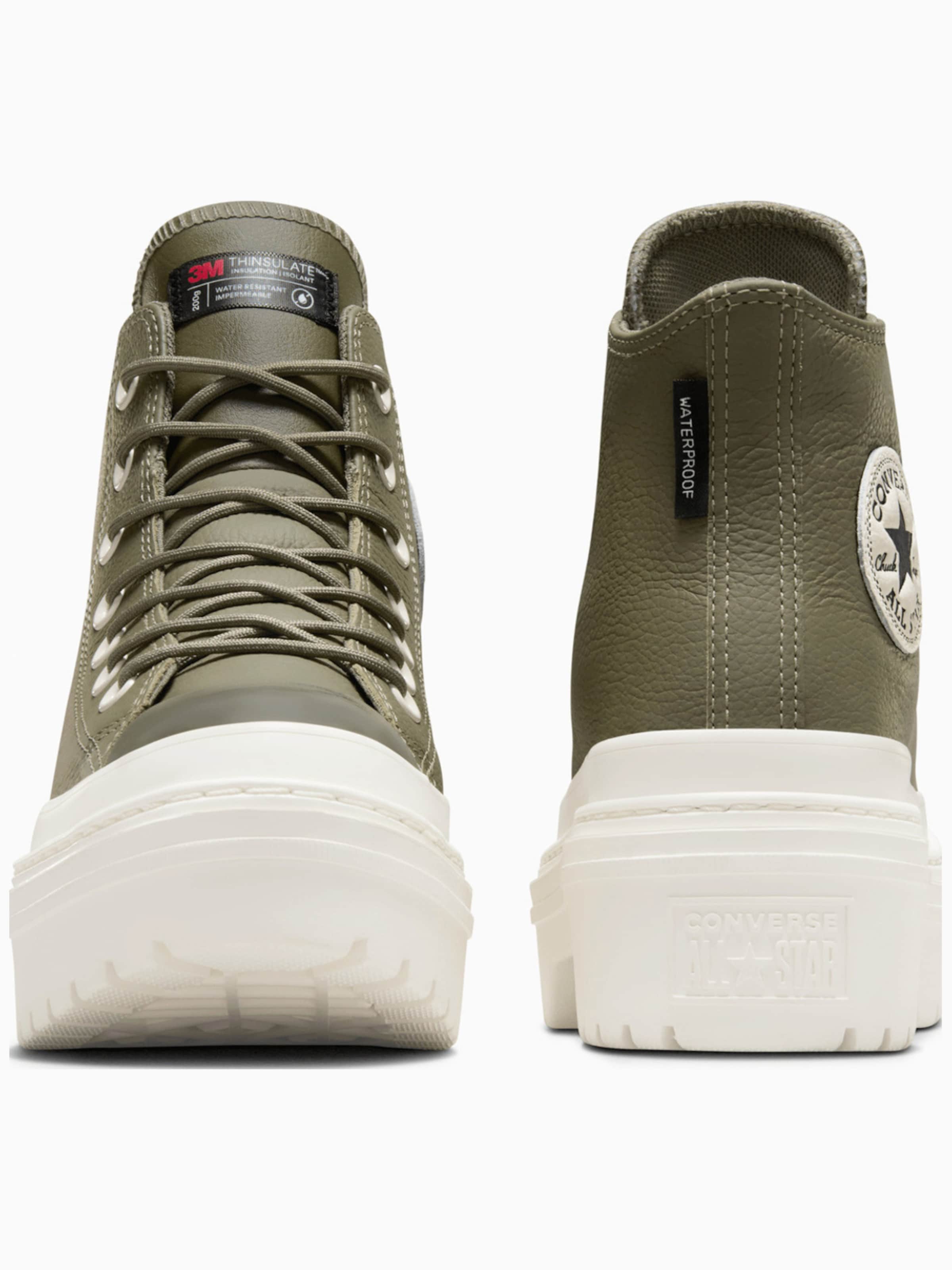 Sneaker alta 'Converse Chuck Taylor As Lugged Heel' di CONVERSE in verde