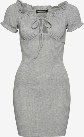 FRESHLIONS Summer dress 'Rahel' in Grey: front