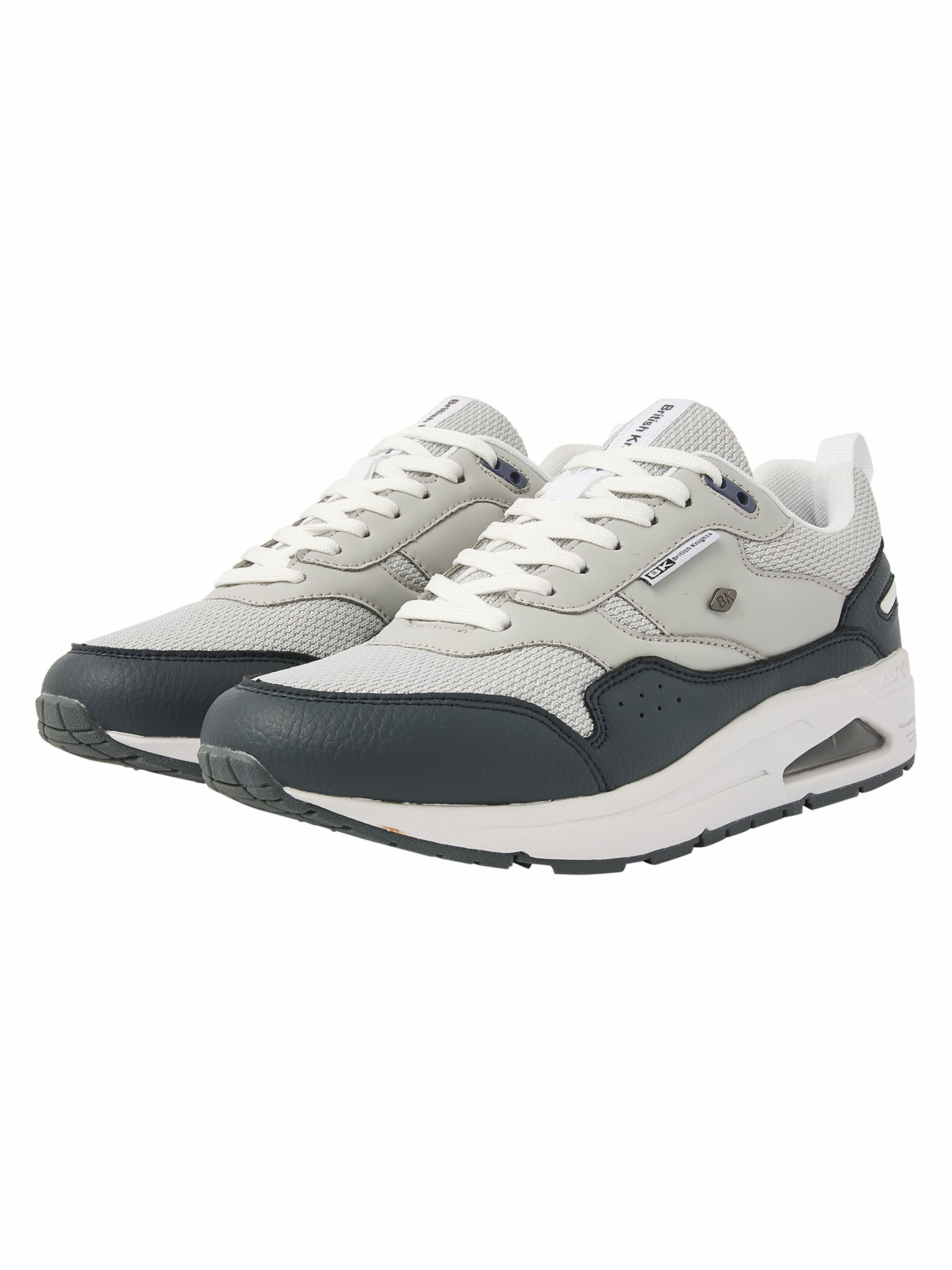 Baskets basses ' LENNOX ' BRITISH KNIGHTS en gris