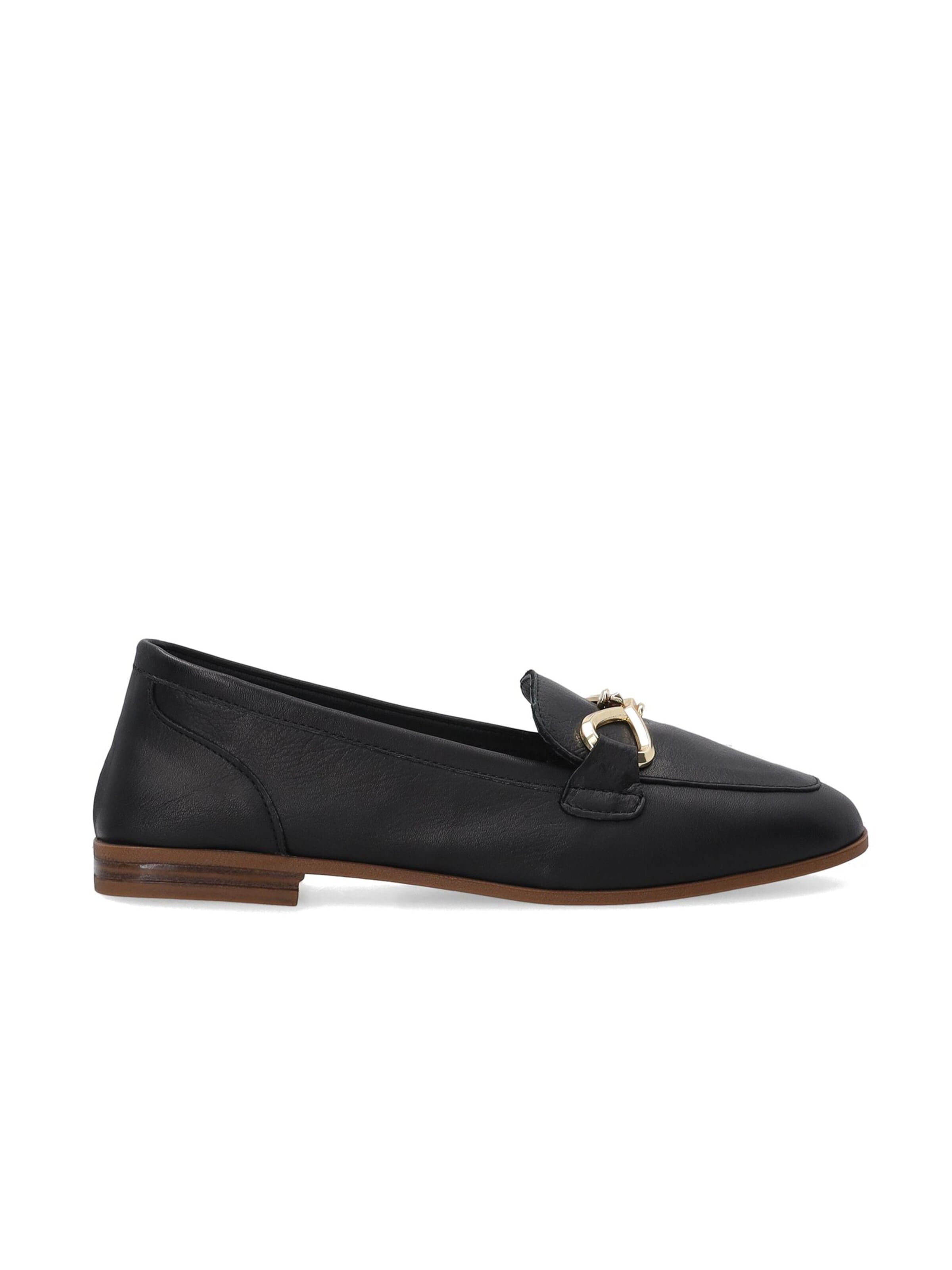 VENEZIA Slipper in Schwarz: Vorderseite