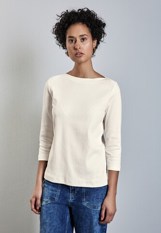 STREET ONE Shirt in White: front