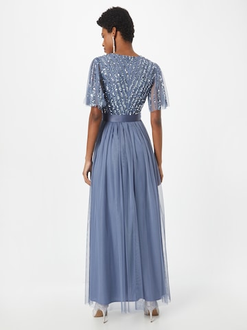 Maya Deluxe Evening Dress in Blue