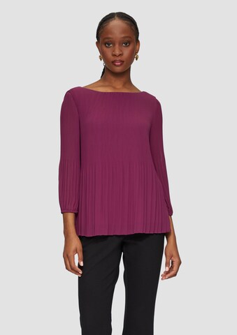 Chemisier s.Oliver BLACK LABEL en violet : devant