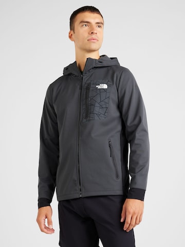 THE NORTH FACE Sportsweatvest in Grijs: voorkant