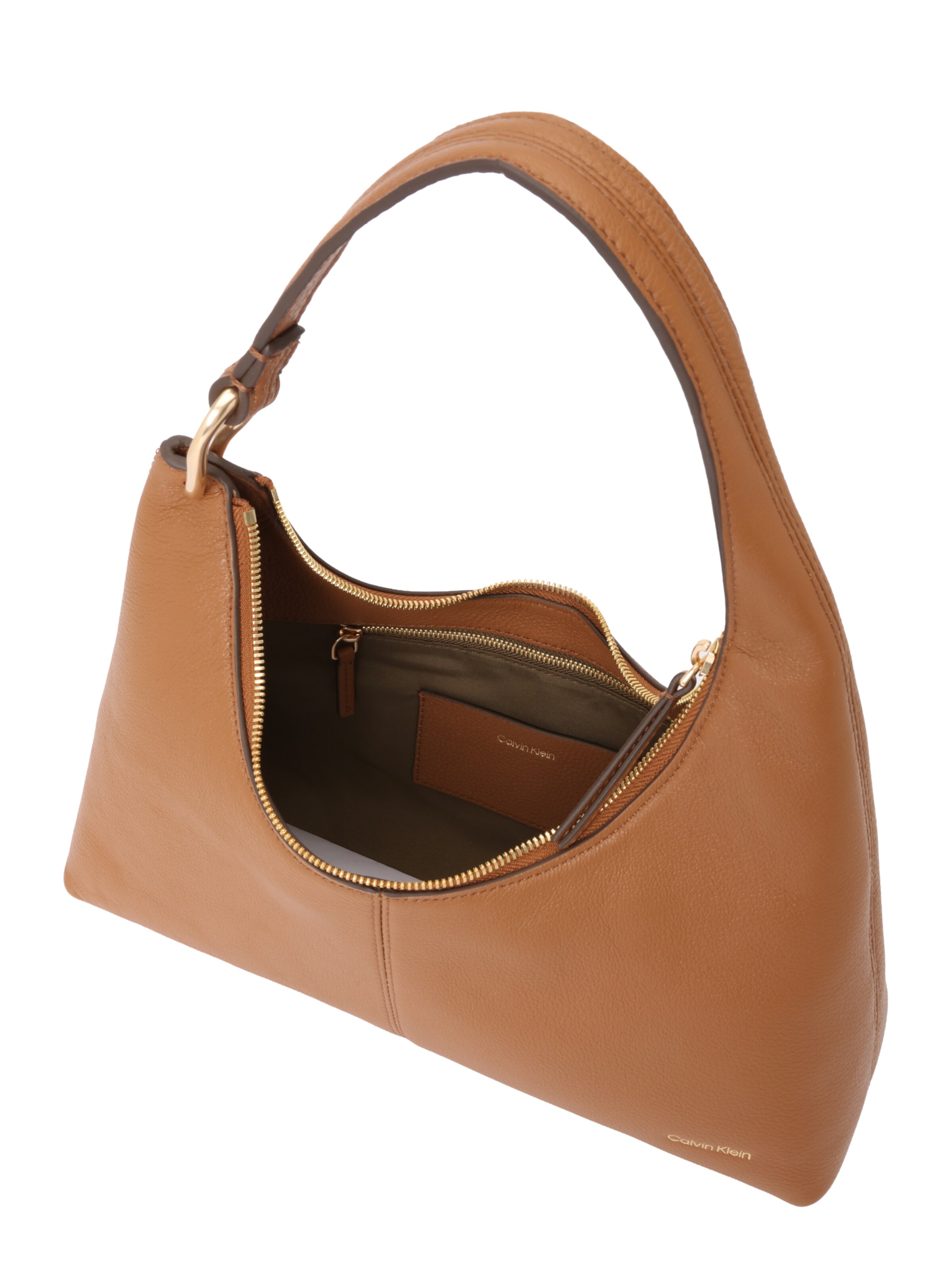 Calvin Klein Regular Schultertasche in Braun