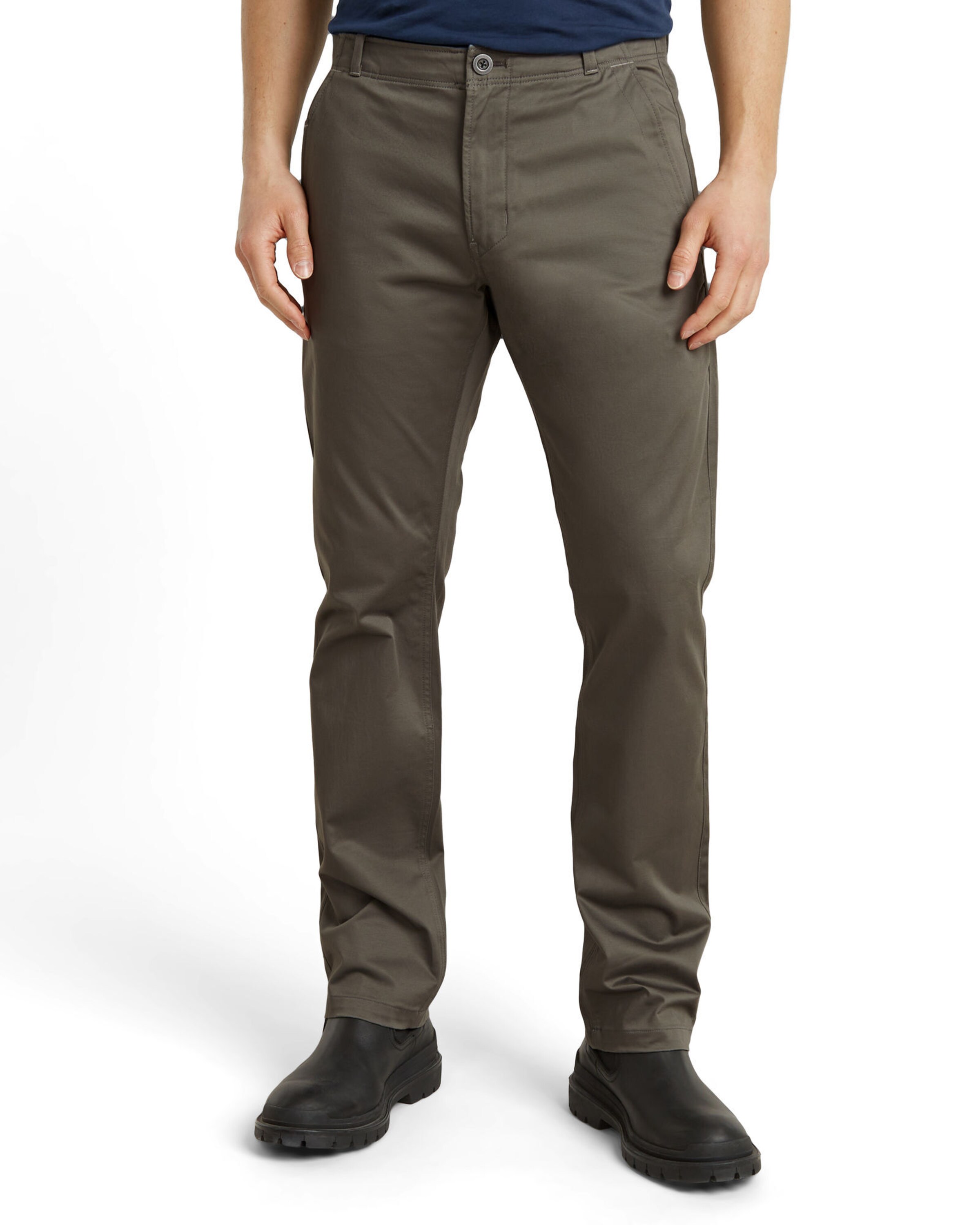 G-STAR Szabványos Chino nadrág 'Mosa' - szürke: elől