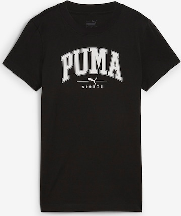 PUMA Shirt 'Squad' in Black: front