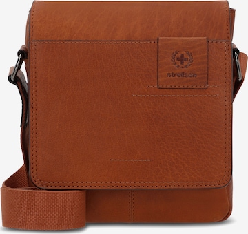 STRELLSON - Bolso de hombro 'Hyde Park Jeremy' en marrón: frente