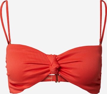 Cotton On Body Bandeau Bikini felső - narancs: elől