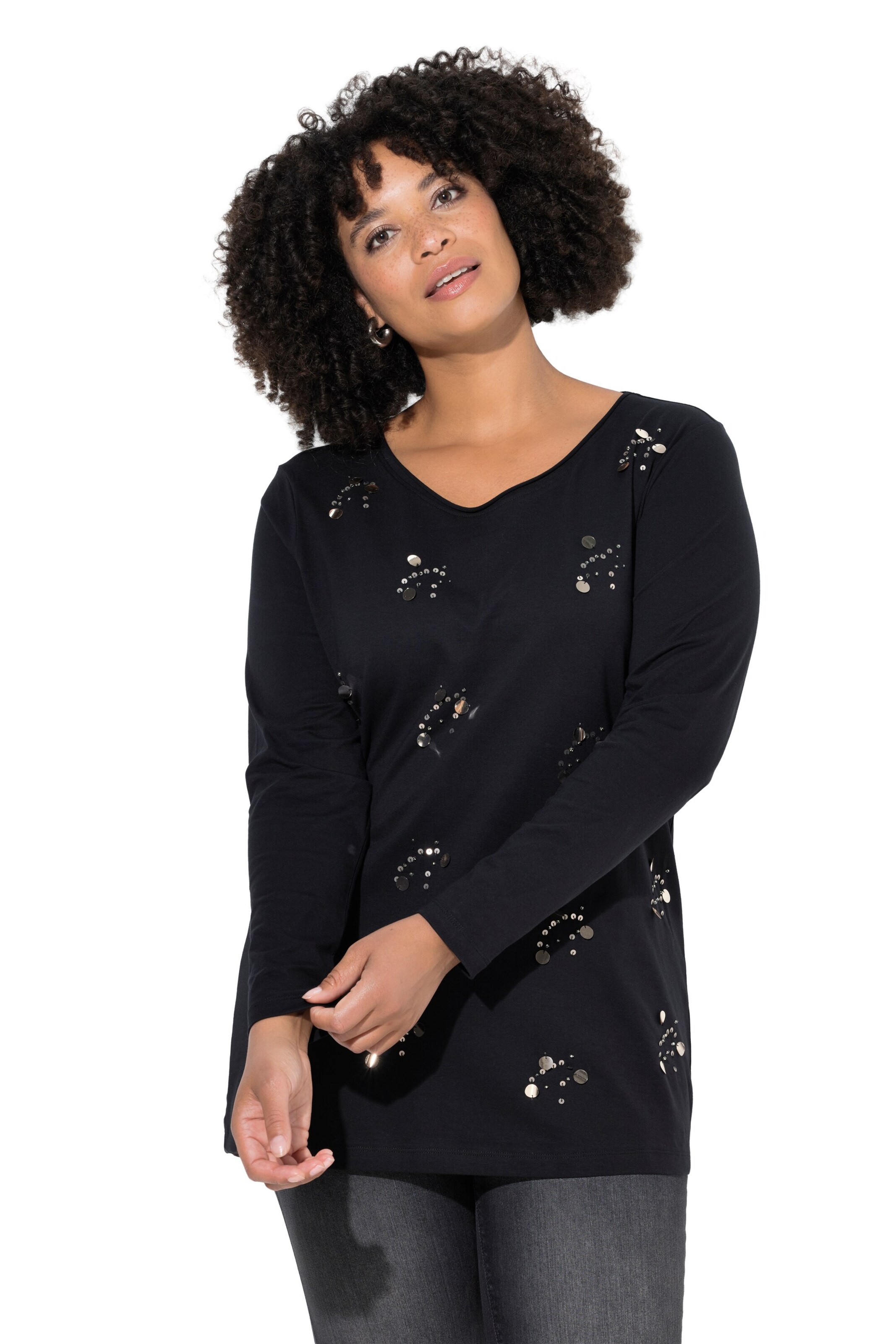 Angel of Style Shirt in Zwart: voorkant