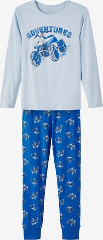 NAME IT Pajamas in Blue: front