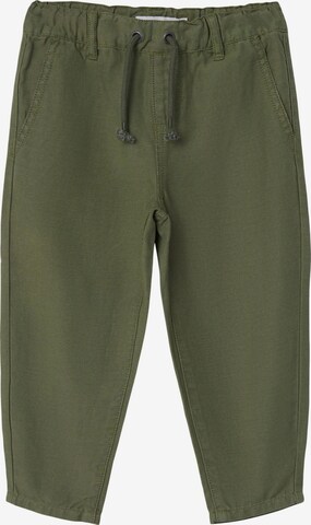 Pantalon 'Ben' NAME IT en vert : devant