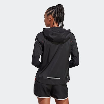 ADIDAS PERFORMANCE Athletic Jacket 'Fast ' in Black