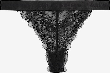 Karl Lagerfeld Thong in Black: front