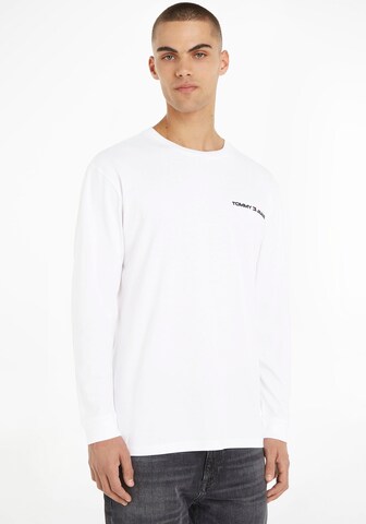 Tommy Jeans Shirt in White: front