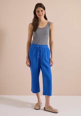 CECIL Wide Leg Hose in Blau