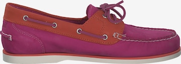 TIMBERLAND Moccasins 'Classic Boat Amherst 2 Eye' in Pink