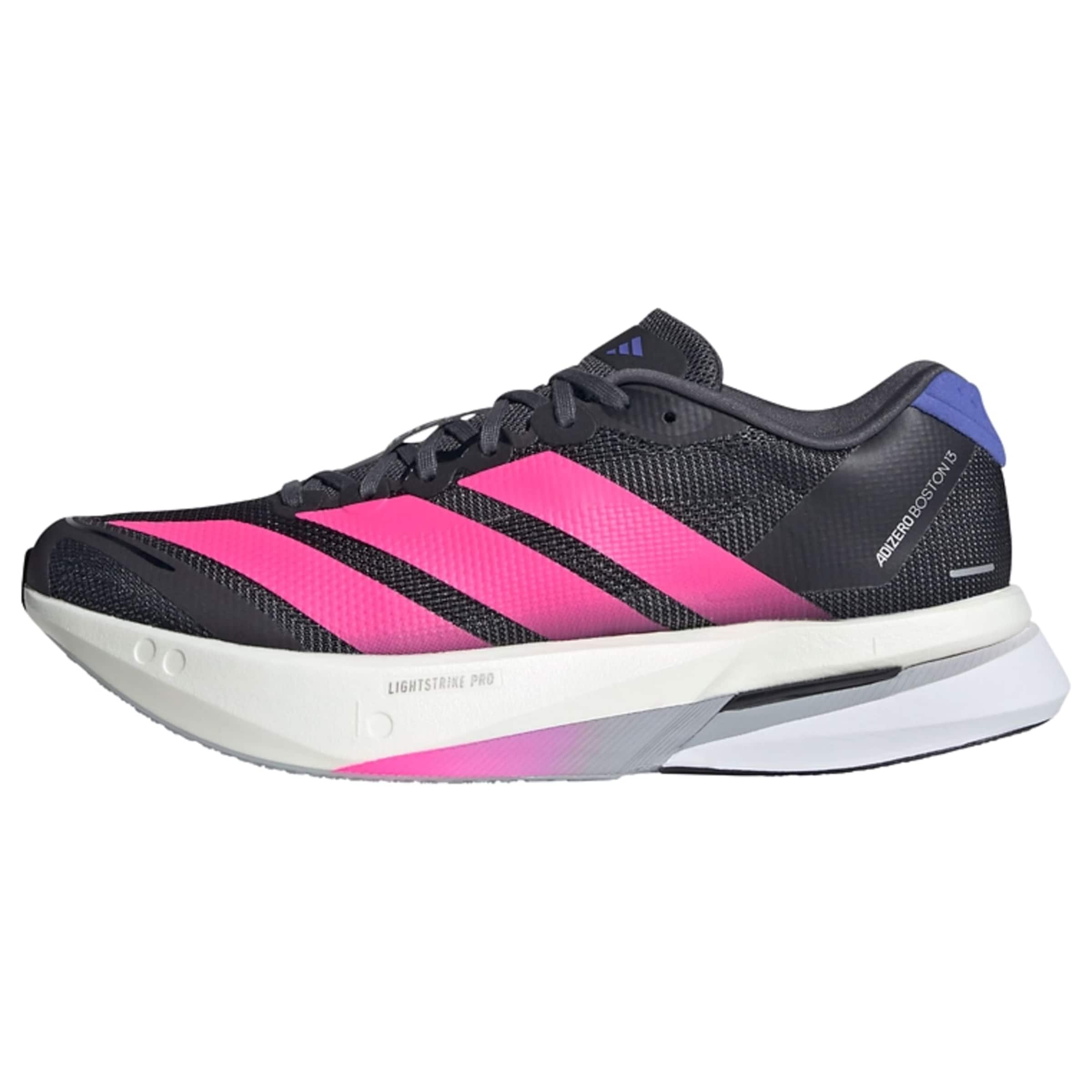 ADIDAS PERFORMANCE Running shoe 'Adizero Boston' in Black: front