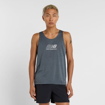 new balance Functioneel shirt in Grijs: voorkant