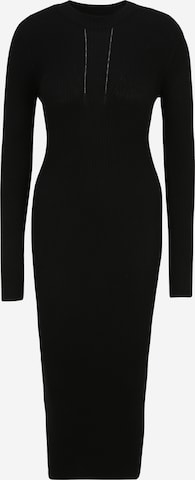 VILA Knitted dress 'Knitta' in Black: front