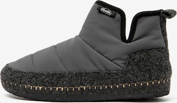 Nuvola. Hausschuh 'Boot New Wool' in Grau: Vorderseite