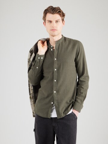 Only & Sons Slim Fit Hemd 'Caiden' in Grün: Vorderseite