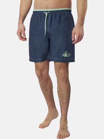 BABISTA Board Shorts ' Giossi ' in Blue: front