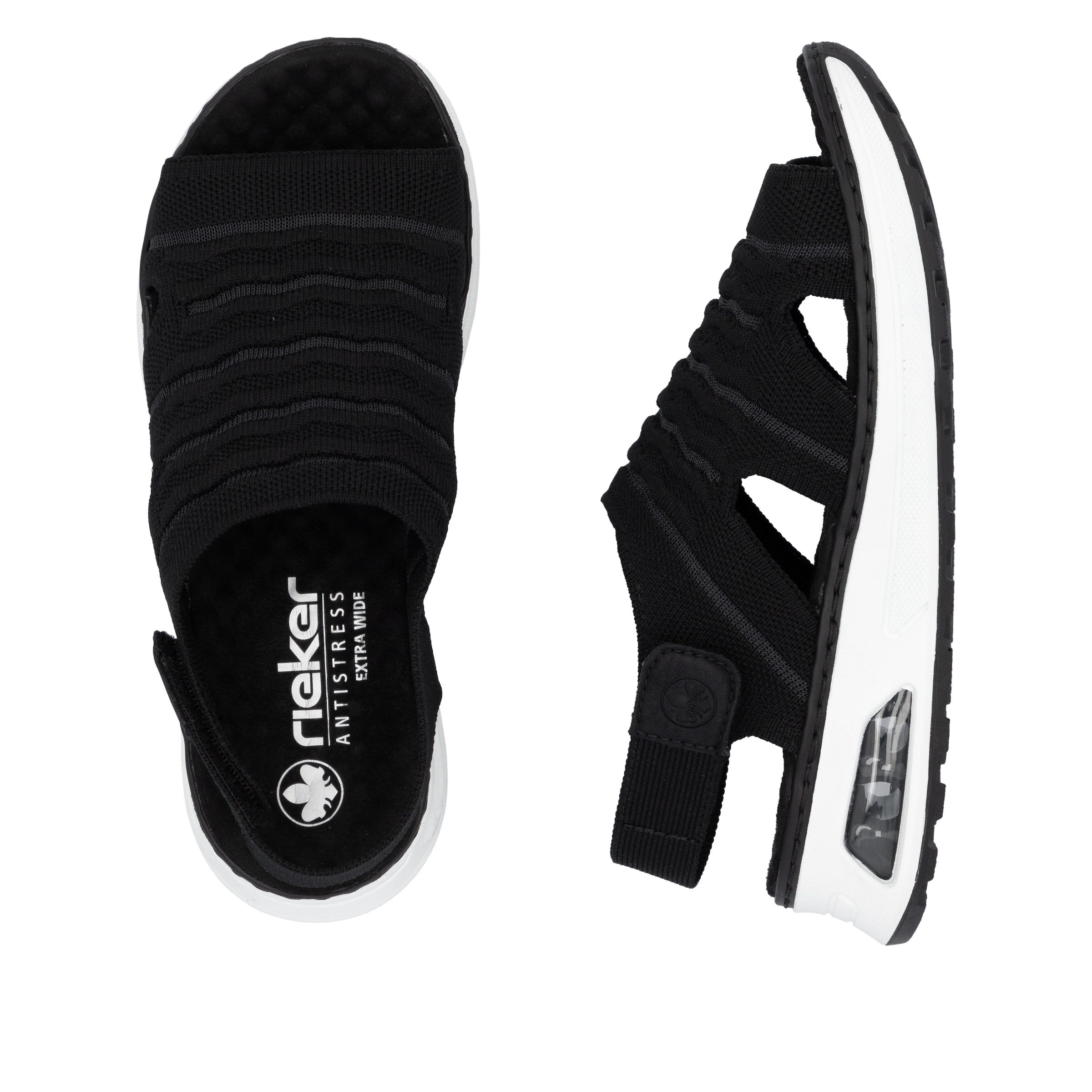 Rieker Sandals in Black