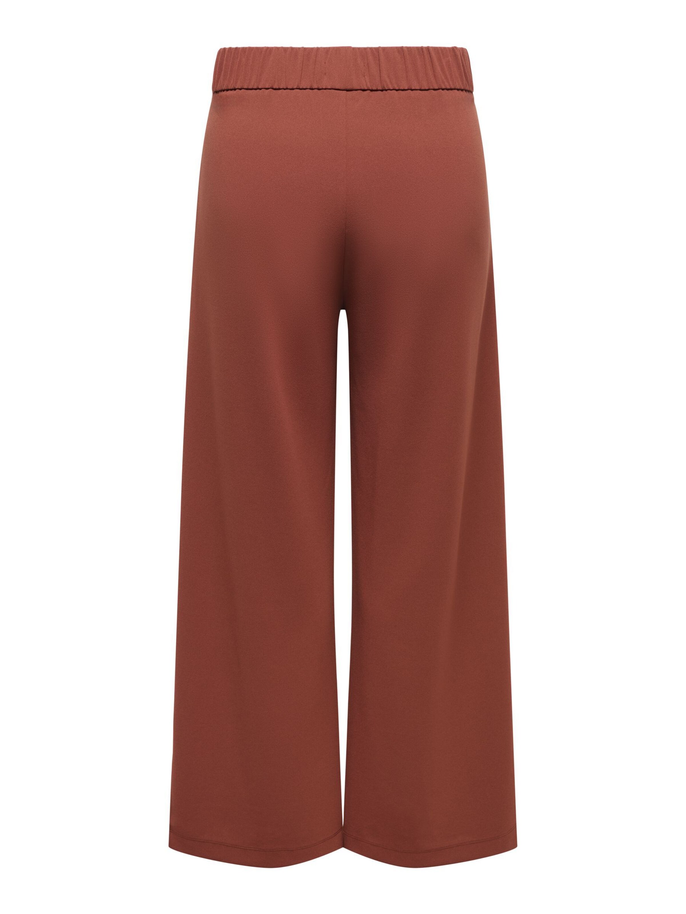 Wide Leg Pantalon à pince 'CARSTILLA' ONLY Carmakoma en rouge