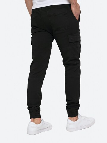 Threadbare Slim fit Cargo Pants 'Bloomfield' in Black