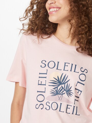 Dorothy Perkins T-Shirt 'Palm' in Pink