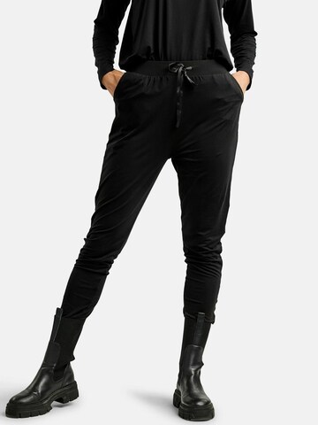 Liberte Essentiel Regular Trousers ' ALMA ' in Black: front